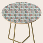 Snow Capped Row Houses Side Table Gallery Image 2