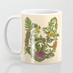 Botanical French Bulldog Coffee Mug Gallery Image 3
