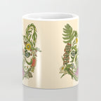 Botanical French Bulldog Coffee Mug Gallery Image 4