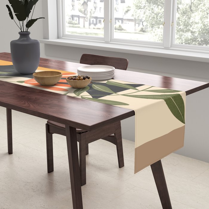Shapes in Bloom 3 Table Runner Gallery Image 2