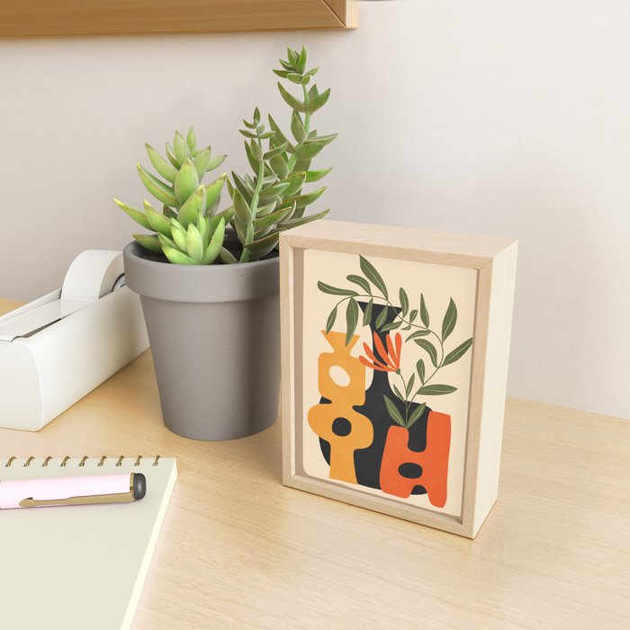 Shapes in Bloom 3 Mini Art Print Gallery Image 2