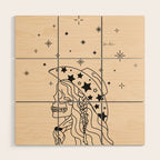 Love or Die Tryinâ - Rhinestone Cowgirl Black & Cream Wood Wall Art Gallery Image 1