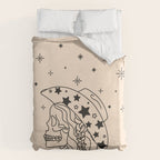 Love or Die Tryinâ - Rhinestone Cowgirl Black & Cream Duvet Cover Gallery Image 6
