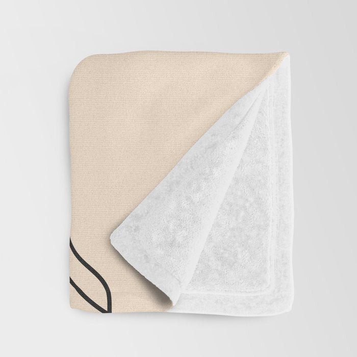 Love or Die Tryinâ - Rhinestone Cowgirl Black & Cream Throw Blanket Gallery Image 3