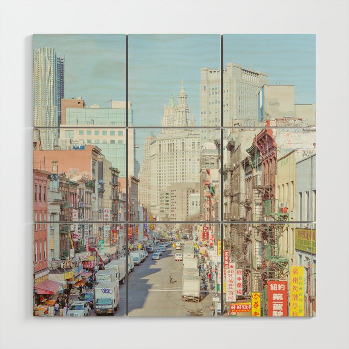Chinatown Wood Wall Art Gallery Image 1