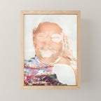 Happiness is Contagious Mini Art Print Gallery Image 1