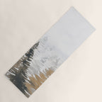Watercolor Pine Trees 3 Yoga Mat Gallery Image 1