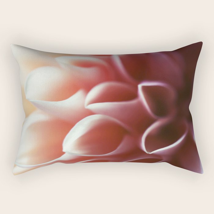 Pink Dahlia #1 Rectangular Pillow Gallery Image 1