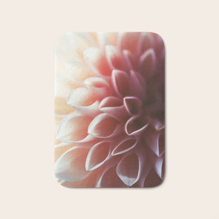 Pink Dahlia #1 Bath Mat Gallery Image 1