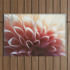 Pink Dahlia #1 Outdoor Rug Gallery Image 1
