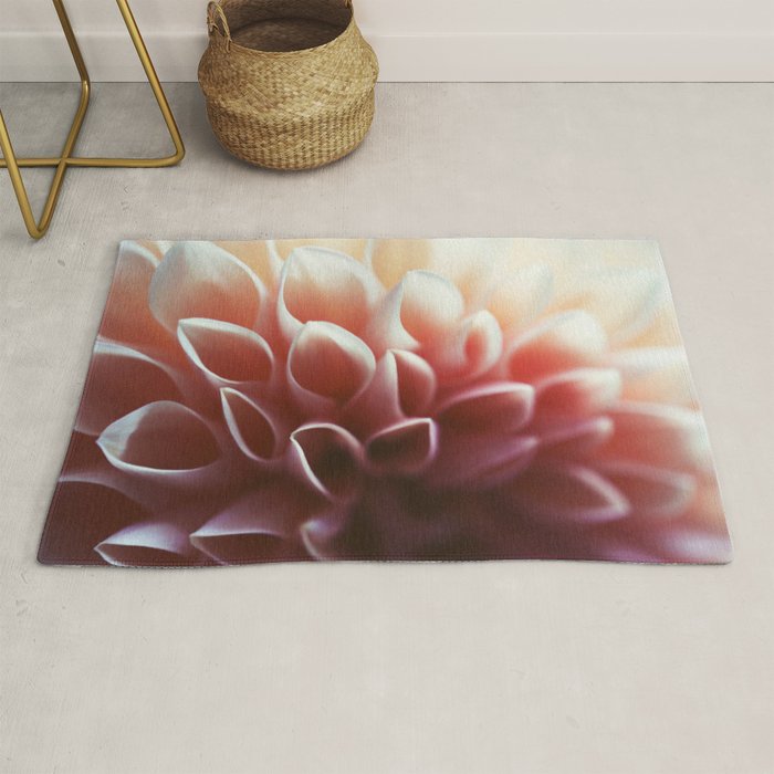 Pink Dahlia #1 Rug Gallery Image 1