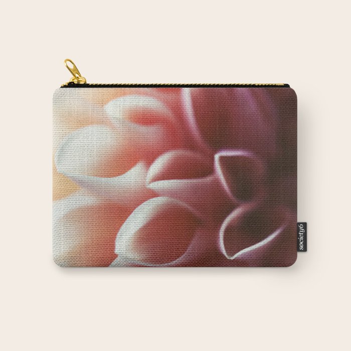 Pink Dahlia #1 Carry All Pouch Gallery Image 1