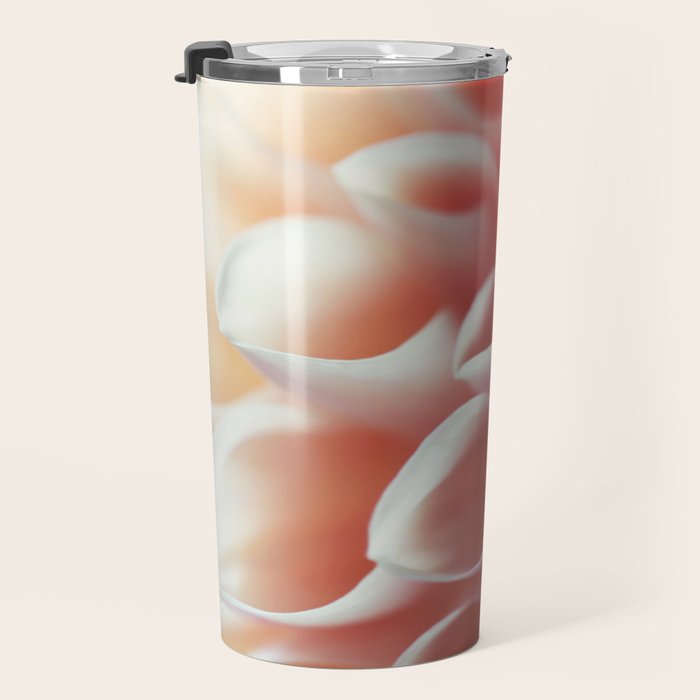 Pink Dahlia #1 Travel Mug Gallery Image 3
