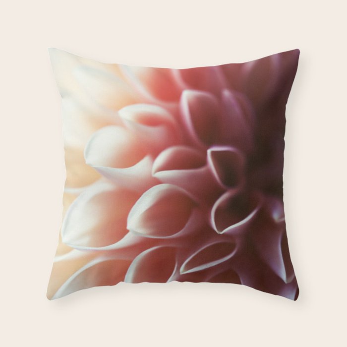 Pink Dahlia #1 Throw Pillow Gallery Image 6