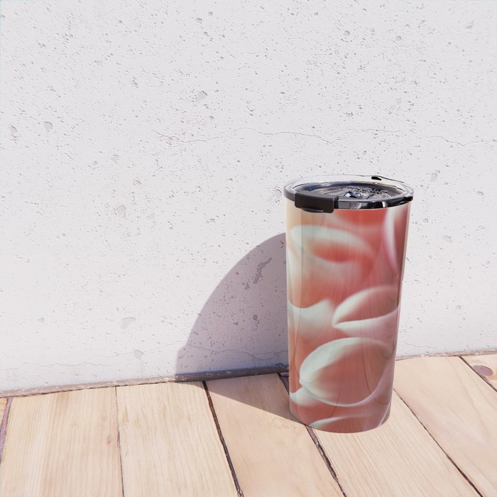 Pink Dahlia #1 Travel Mug Gallery Image 4