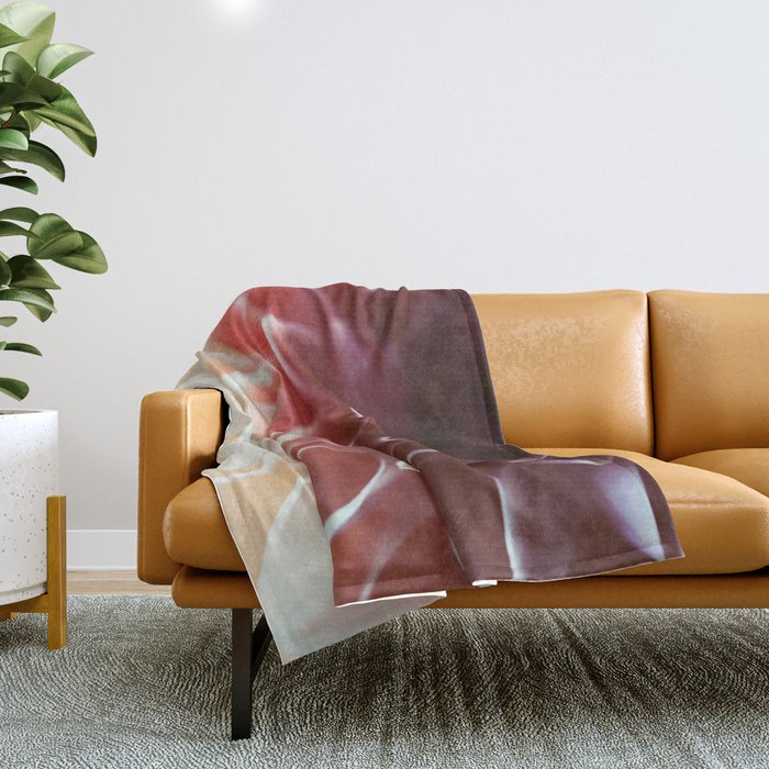 Pink Dahlia #1 Throw Blanket Gallery Image 1