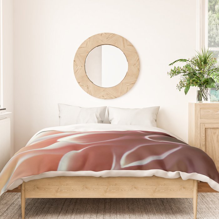 Pink Dahlia #1 Duvet Cover Gallery Image 3