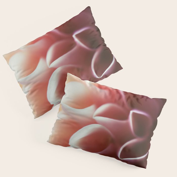 Pink Dahlia #1 Pillow Sham Gallery Image 3