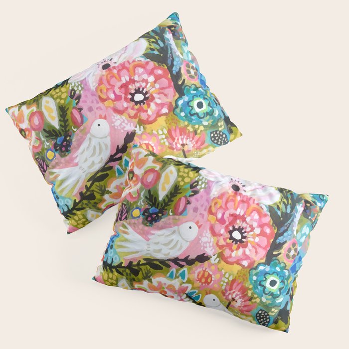 BOHEMIAN BIRDS Pillow Sham Gallery Image 3