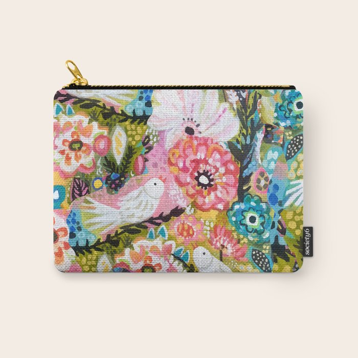 BOHEMIAN BIRDS Carry All Pouch Gallery Image 1