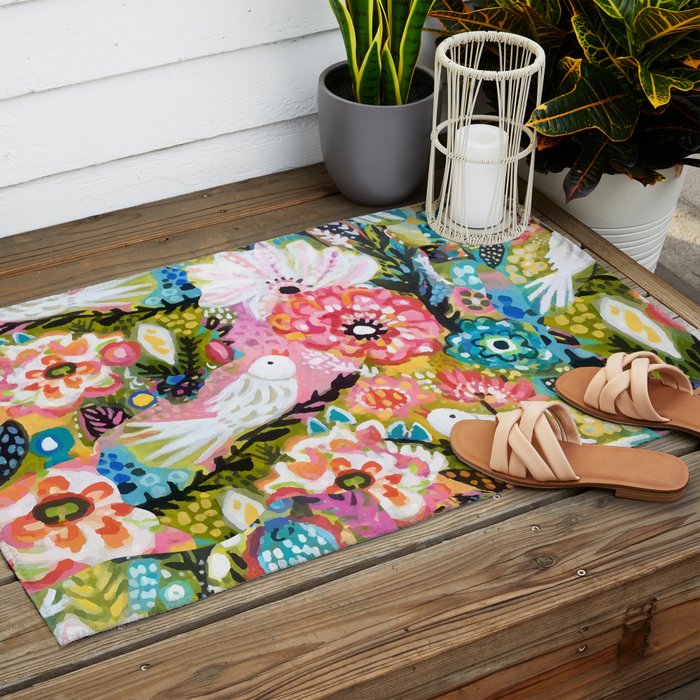 BOHEMIAN BIRDS Outdoor Rug Gallery Image 2