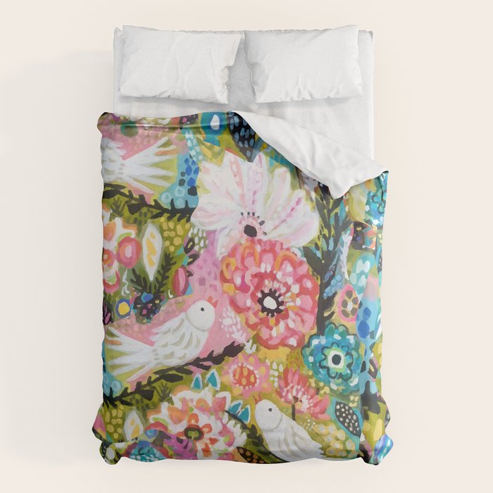 BOHEMIAN BIRDS Duvet Cover
