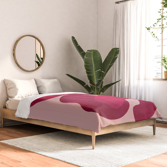Minimal Abstract Composition 27 Comforter Gallery Image 2