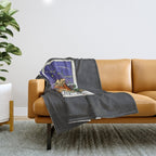 Beer Reading Throw Blanket Gallery Image 1