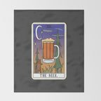 Beer Reading Throw Blanket Gallery Image 2