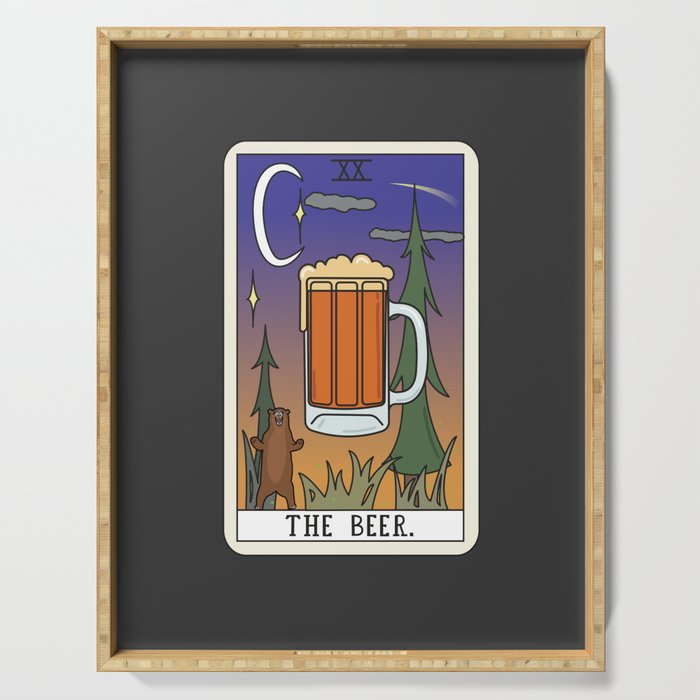 Beer Reading Serving Tray Gallery Image 1