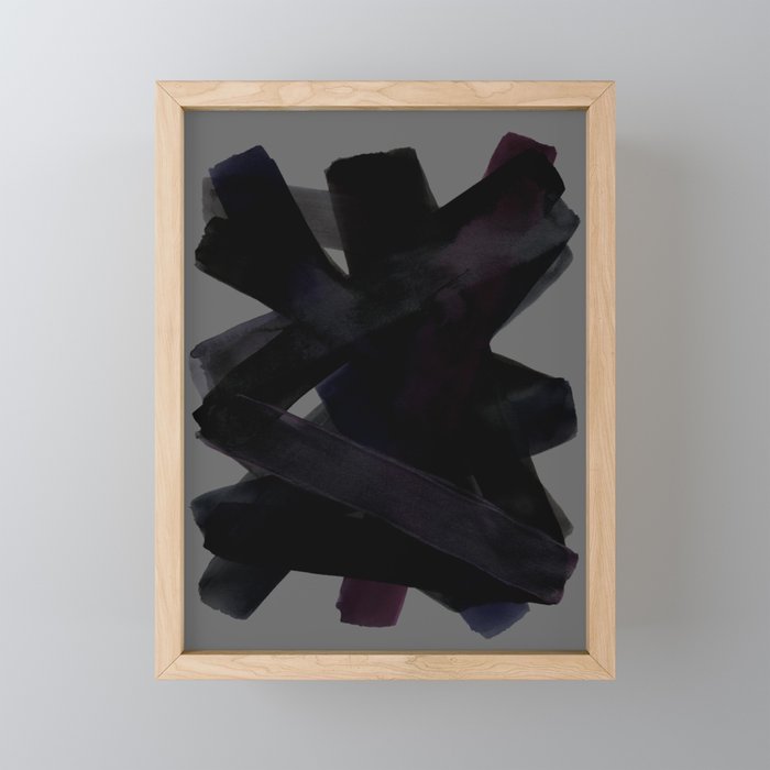 SUPERWATERCOLOR DARK 02 Mini Art Print Gallery Image 1