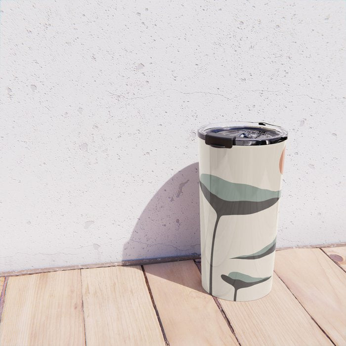 Cat and Plant 30 Travel Mug Gallery Image 4