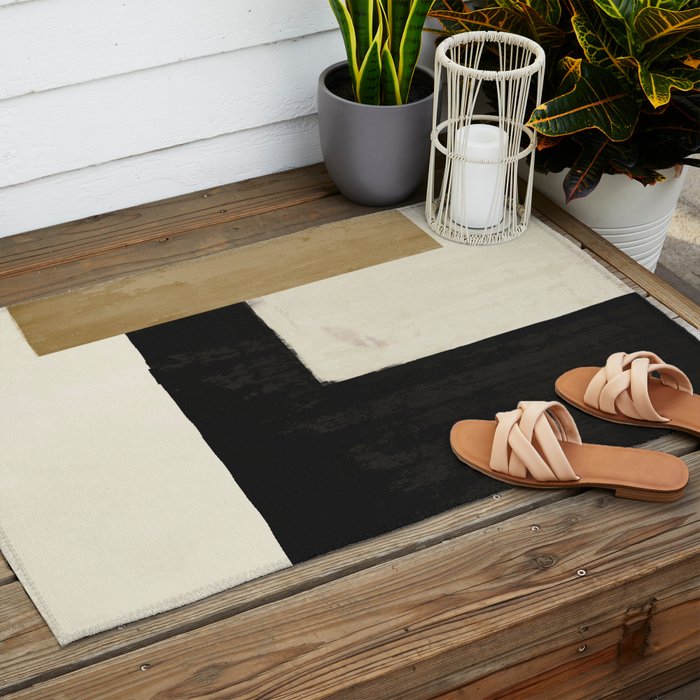 abstract minimal 14/1 Outdoor Rug Gallery Image 2