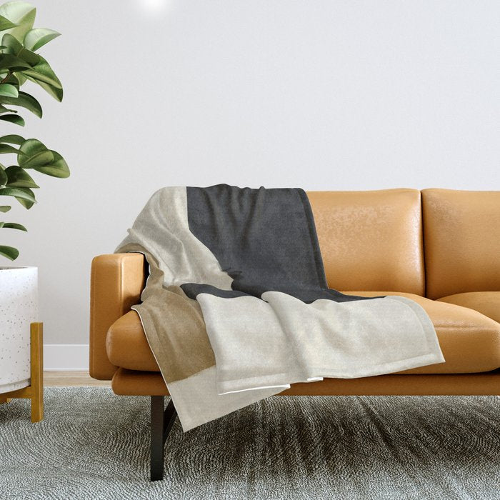 abstract minimal 14/1 Throw Blanket Gallery Image 1