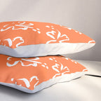 Tropical summer flower pattern art Pillow Sham Gallery Image 3
