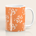 Tropical summer flower pattern art Coffee Mug Gallery Image 1