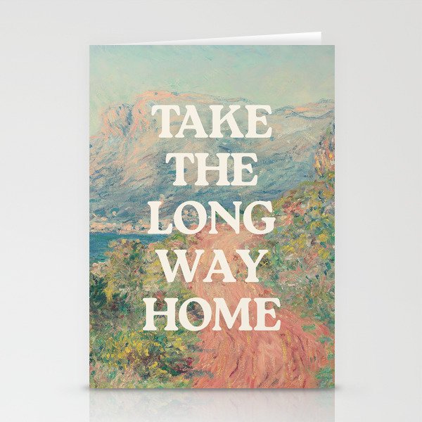 Take The Long Way Home Stationery Card Gallery Image 2