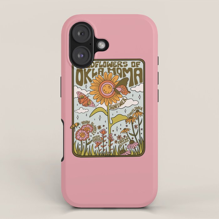 Oklahoma Wildflowers iPhone Case Gallery Image 1