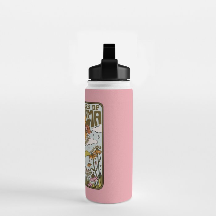 Oklahoma Wildflowers Water Bottle Gallery Image 2