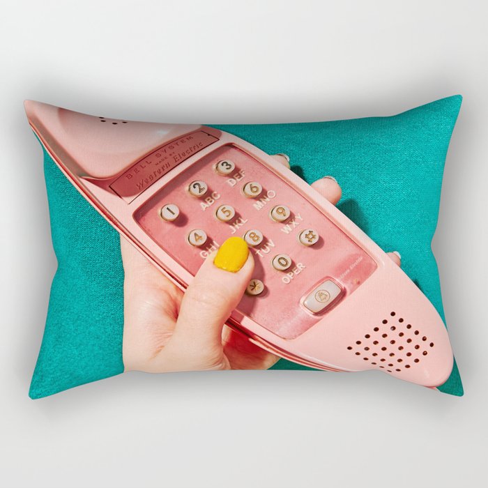 TELEPHONE Rectangular Pillow Gallery Image 2