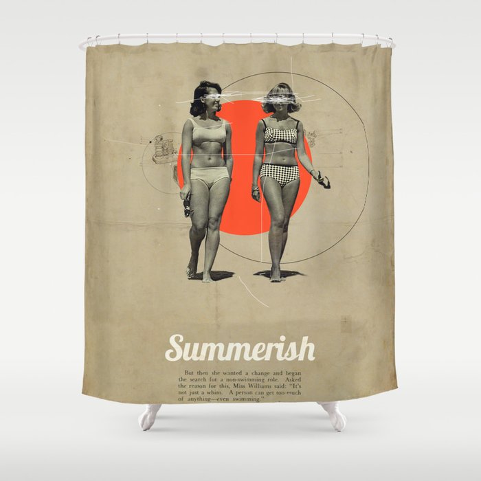 Summerish Shower Curtain Gallery Image 1