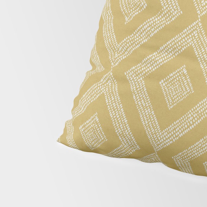 Hand-drawn Rhombus Pattern #1 Pillow Sham Gallery Image 4