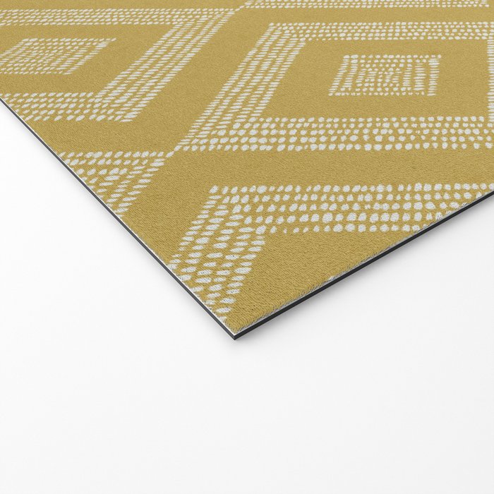 Hand-drawn Rhombus Pattern #1 Welcome Mat Gallery Image 2