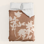botanical reminiscences 1 cinnamon Duvet Cover Gallery Image 6