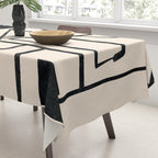 Modern Abstract Minimal Shapes 40 Tablecloth Gallery Image 3