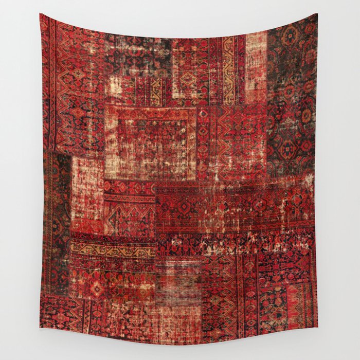 Oriental Heritage Moroccan Collage Design Wall Tapestry Gallery Image 4