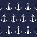 Nautical Navy Blue and White Anchors Coffee Mug Gallery Image 2