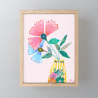 Boho Flowers Mini Art Print Gallery Image 1