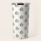 block print palm  Travel Mug Gallery Image 1