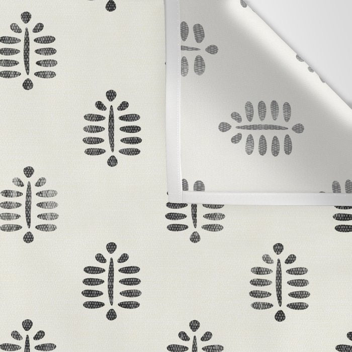 block print palm  Wall Tapestry Gallery Image 3